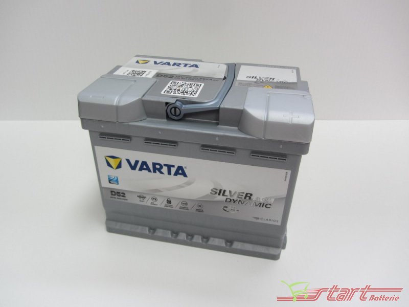 BATTERIE VARTA START-STOP AGM D52 12V 60AH 680A VARTA ZVAD52 : Centre de  lavage CAR WASH et votre detailing store